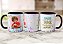 Caneca Feliz Aniversário Com Foto Saúde Paz Amor Parabéns - Imagem 10