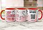Caneca Flork Parabéns Rep Bardei Tiu Iu Qr Code Aniversário - Imagem 5