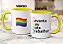 Caneca LGBT Frase Levanta Gay Bora Trabalhar Presente - Imagem 6