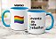 Caneca LGBT Frase Levanta Gay Bora Trabalhar Presente - Imagem 5