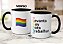 Caneca LGBT Frase Levanta Gay Bora Trabalhar Presente - Imagem 2