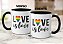 Caneca LGBTQIA+ Love Is Love Amor é Amor Presente Criativo - Imagem 2