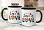 Caneca LGBTQIA+ Amor é Amor Love is Love Presente Criativo - Imagem 7
