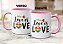 Caneca LGBTQIA+ Amor é Amor Love is Love Presente Criativo - Imagem 8
