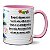 Caneca Professora De Português Tem Que Prestar Atenção - Imagem 3