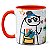 Caneca Professora De Ciências/Biologia Liguem O Datashow - Imagem 1