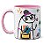 Caneca Professora De Geografia Prova Fácil Pra Quem Estudou - Imagem 1