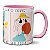 Caneca Ela Tem Alma Limpa Santo Forte E Vontade De Ser Feliz - Imagem 3