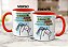 Caneca Flork Tenho Azar No Jogo Azar No Amor E Sorte No Azar - Imagem 4