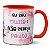 Caneca Com Nome Dia Da Mulher Sou Muito E Não Mereço Pouco - Imagem 1