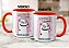 Caneca Flork Devendo E Luxando Essa É A Vida Meme Engraçado - Imagem 2