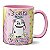 Caneca Flork Divertida Bonita Demais Para Trabalhar Presente - Imagem 1