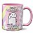 Caneca Flork Divertida Pareço Normal Mas Tô Exausta/Cansada - Imagem 1