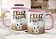 Caneca Fofinha Coelhinho Feliz Páscoa! Ovo De Páscoa - Imagem 6