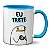 Caneca Flork Outras Pessoas Tristes:Choro! Eu Triste:Comida! - Imagem 1
