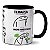 Caneca Flork Trabalhar Pagar Conta Passar Raiva Dormir Mal... - Imagem 3