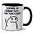 Caneca Flork Vontade De Largar Tudo, Mas Tudo O Que? - Imagem 1