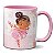 Caneca Bailarina Fofa Dançarina De Ballet Presente Balé - Imagem 1