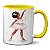 Caneca Fofura Bailarina Presente Lindo Dançarina De Ballet - Imagem 1