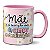 Caneca Ser Mãe É Amar Sem Fronteira É Exemplo De Amor - Imagem 1