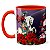 Caneca Sou Devota De São Jorge Rosas Vermelhas Bandeira - Imagem 1