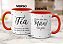 Caneca Dia Das Mães Tia Um Pouco De Mãe E Amiga Com Amor - Imagem 3