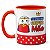 Caneca Eu Tenho Super Mãe Amorosa Amiga Corajosa Abençoada - Imagem 1