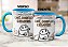 Caneca Flork Combo Do Dia: Café Dor (flex) E Rir (votril) - Imagem 4
