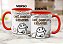 Caneca Flork Combo Do Dia: Café Dor (flex) E Rir (votril) - Imagem 3
