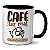 Caneca Flork Café Faz Mal (Quando Acaba) Presente Criativo - Imagem 1