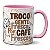 Caneca Flork Troco Gente Fresca Por Café Fresco Presente - Imagem 1