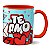 Caneca Namorados Te Amo Sempre Ao Seu lado Cadeados Fofos - Imagem 3