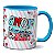 Caneca Namorados Fofos Amor Da Minha Vida Eu Te Amo Presente - Imagem 3