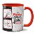 Caneca Flork Namorados Apaixonados Plantei Amor Colhi Você - Imagem 1
