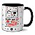 Caneca Flork Fofos Ouvir Sua Voz É Minha Música Favorita - Imagem 1