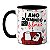 Caneca Flork Presente Namorados Há 1 Ano Dormindo Nos Filmes - Imagem 1