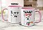 Caneca Flork Namorada Te Amo Mas As Vezes Da Vontade De... - Imagem 8