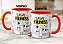 Caneca Flork Dia Dos Namorados Presente Fofo Casal Fitness - Imagem 2