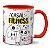 Caneca Flork Dia Dos Namorados Presente Fofo Casal Fitness - Imagem 1
