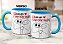 Caneca Flork Namorados Apaixonados Feliz Dia Dos Namorados - Imagem 3