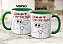Caneca Flork Namorados Apaixonados Feliz Dia Dos Namorados - Imagem 5