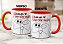 Caneca Flork Namorados Apaixonados Feliz Dia Dos Namorados - Imagem 2
