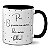 Caneca Minimalista Pai O Primeiro Amor De Uma Filha Presente - Imagem 1