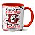 Caneca Flork Nascido Para Maratonar Forçado A Trabalhar - Imagem 1