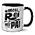 Caneca Presente Feliz Dia Dos Pais Meu Rei Meu Pai Presente - Imagem 1