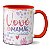 Caneca Feliz Dia Dos Avós Vovó É Mamãe Com Açúcar Presente - Imagem 1