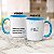 Caneca Ensina para Viver e Vive Para Ensinar Professor - Imagem 2