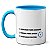 Caneca Ensina para Viver e Vive Para Ensinar Professor - Imagem 1