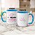 Caneca Dia das Mães Mãe o abraço que nunca acaba Feliz dia - Imagem 4