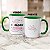 Caneca Dia das Mães Mãe o abraço que nunca acaba Feliz dia - Imagem 7